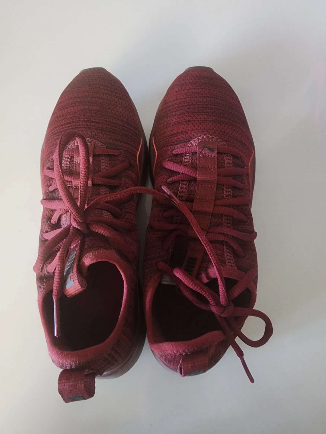 Puma Burgundy Running Shoes