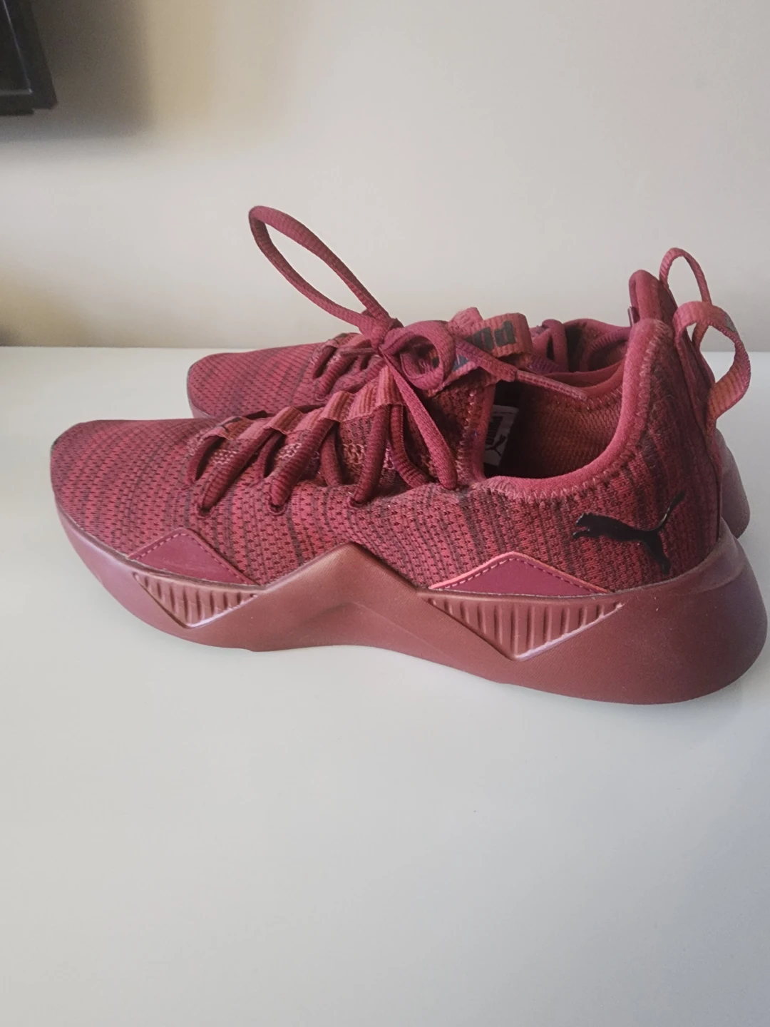 Puma Burgundy Running Shoes - photo 2