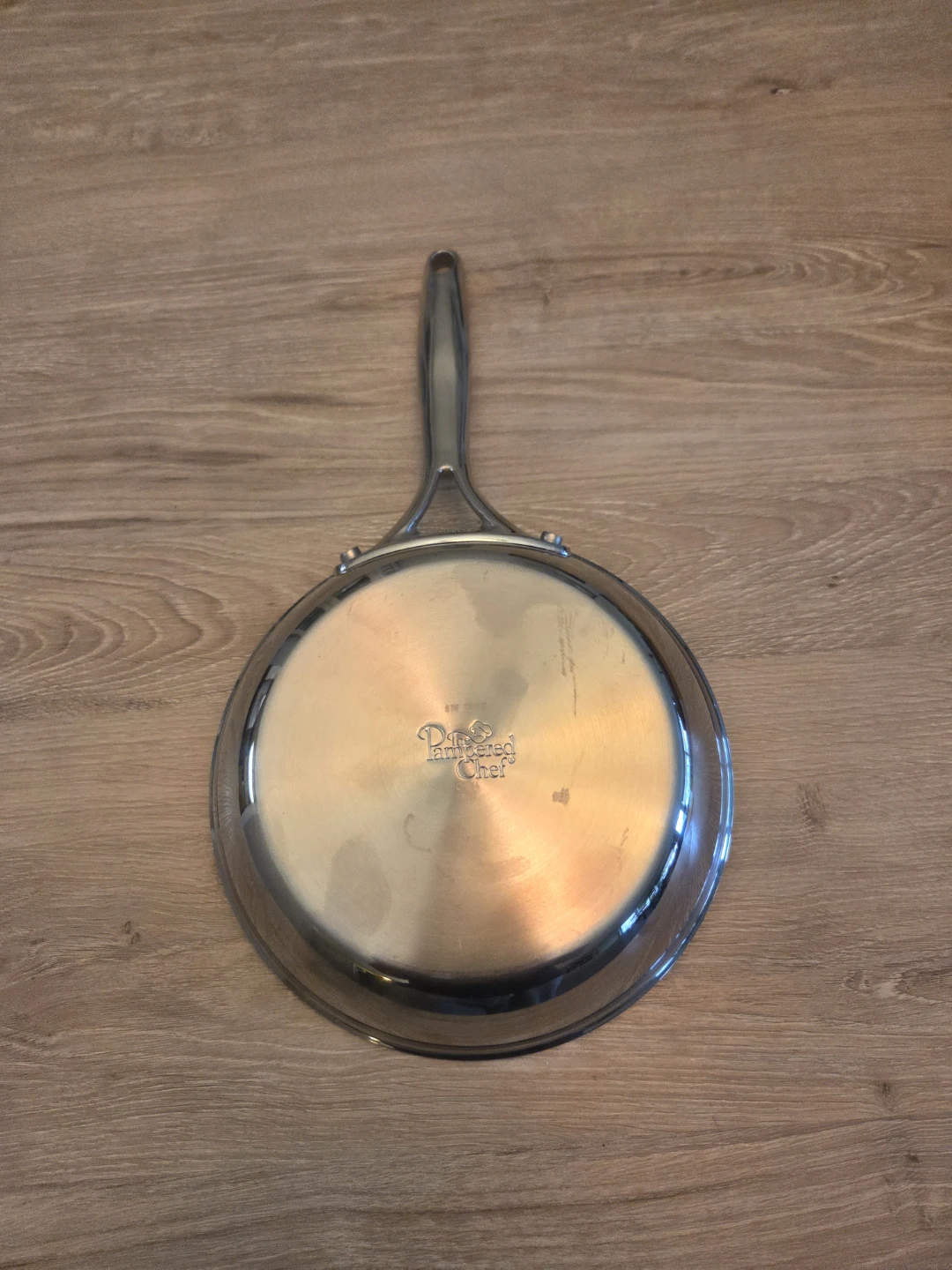 The Pampered Chef 8 inch Stainless Steel Frying Pan - photo 2
