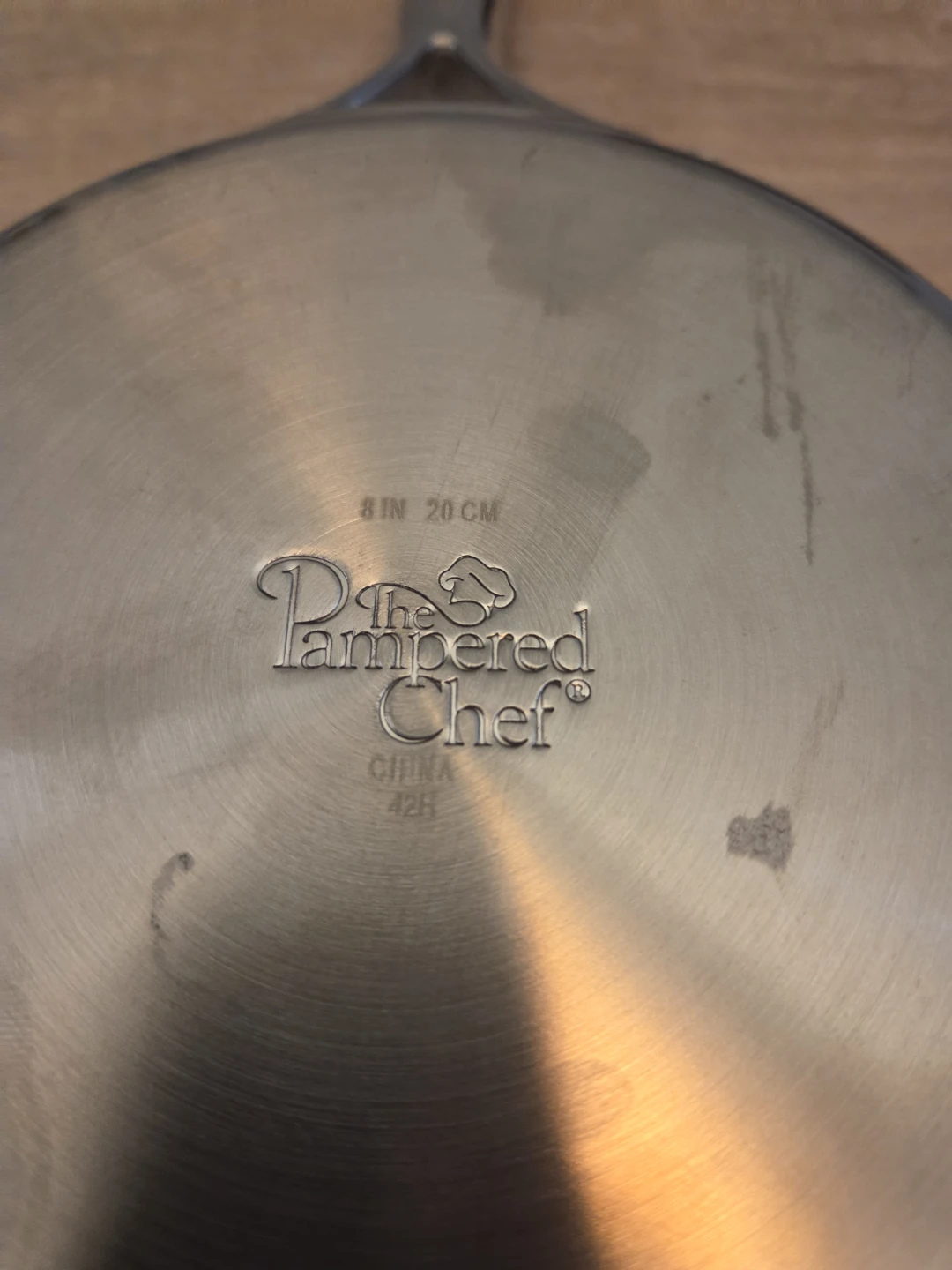The Pampered Chef 8 inch Stainless Steel Frying Pan - photo 3