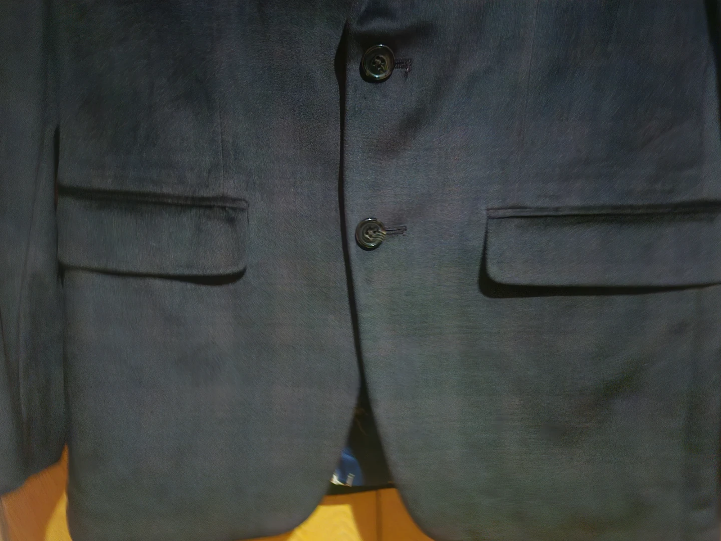 Men's Velvet Blazer with Dog Print Lining - photo 4