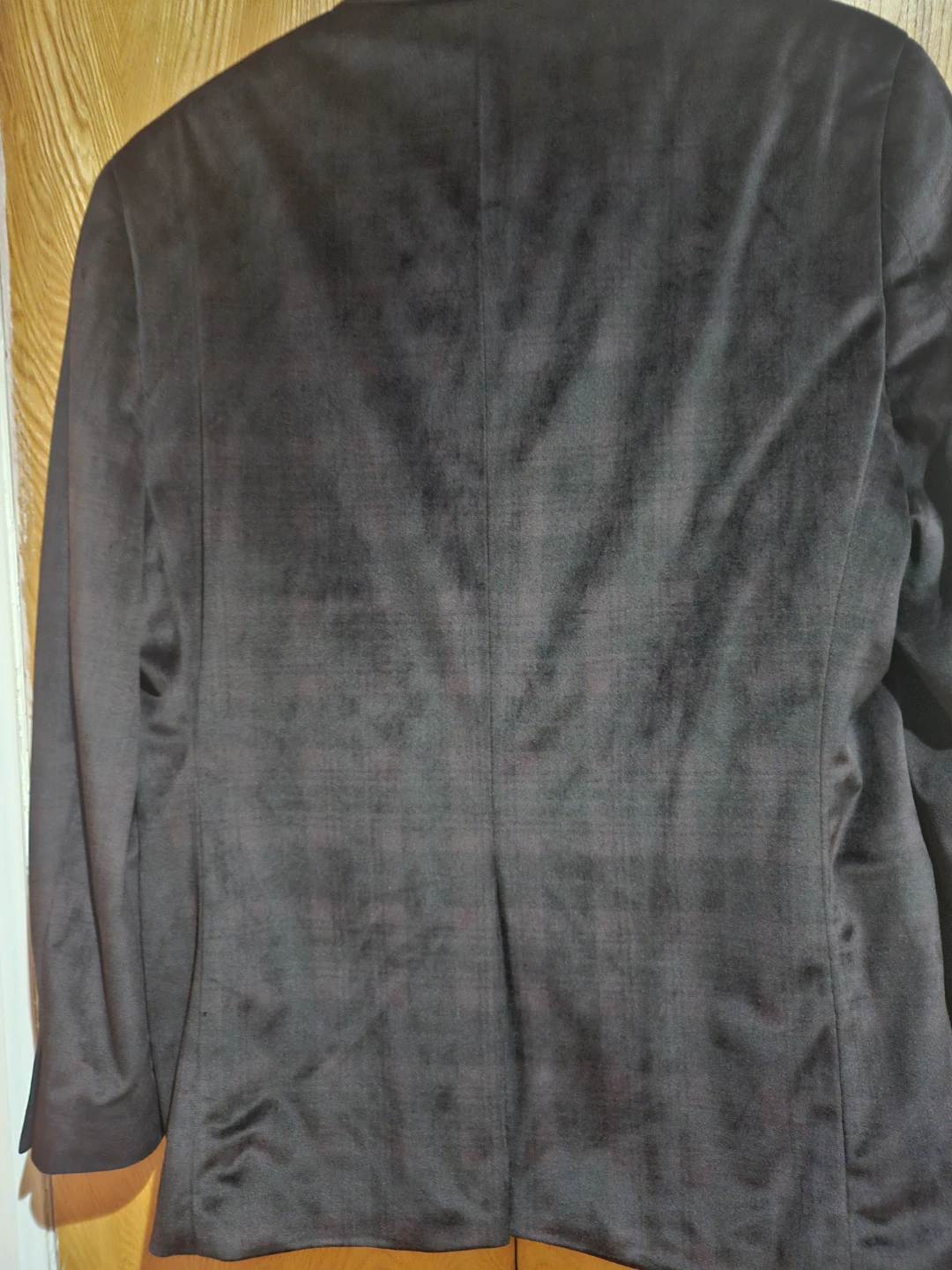 Men's Velvet Blazer with Dog Print Lining - photo 5
