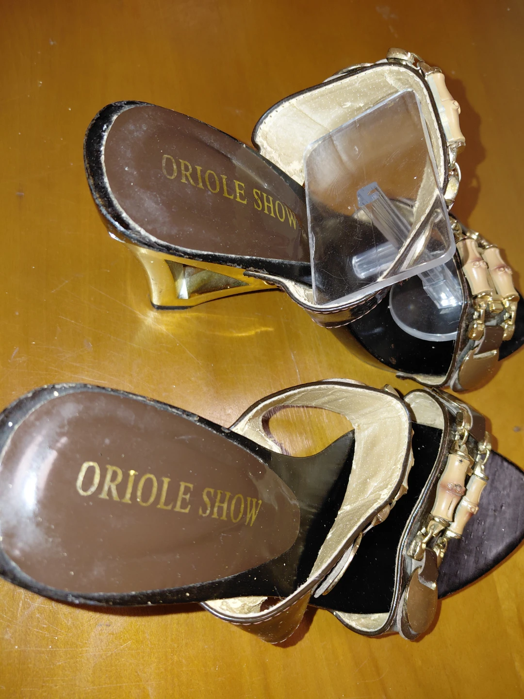 Oriole Show Women's Heeled Sandals - Size 38 - photo 5