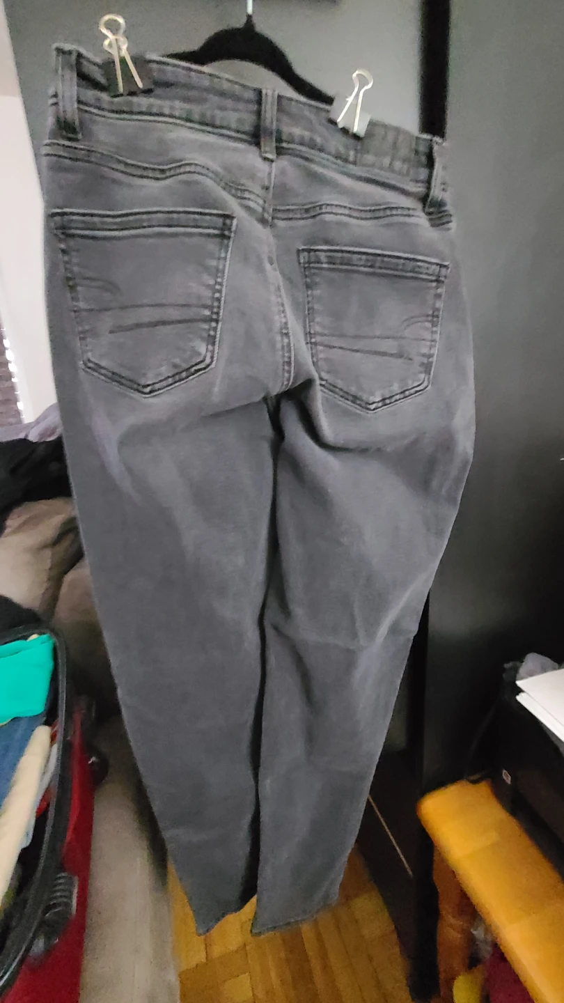 American Eagle Outfitters Grey Skinny Jeans Size 00 - photo 2