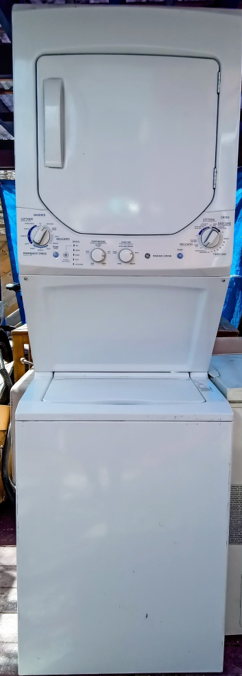 GE Stackable Washer and Dryer Set