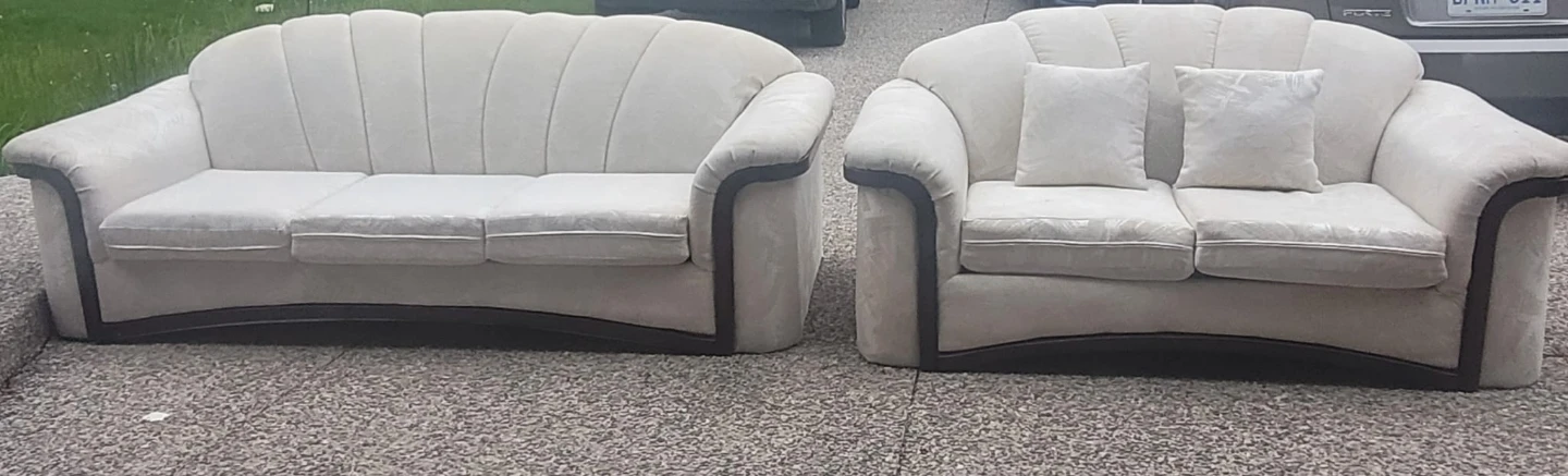 Beige Sofa Set
