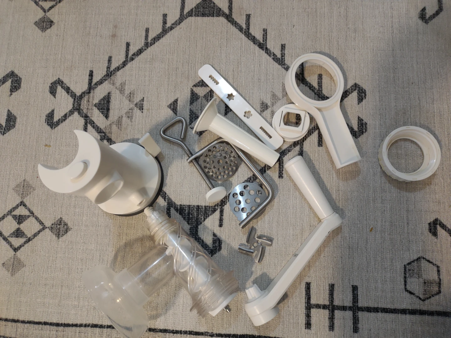 LHS Meat Grinder Manual - broken for parts
