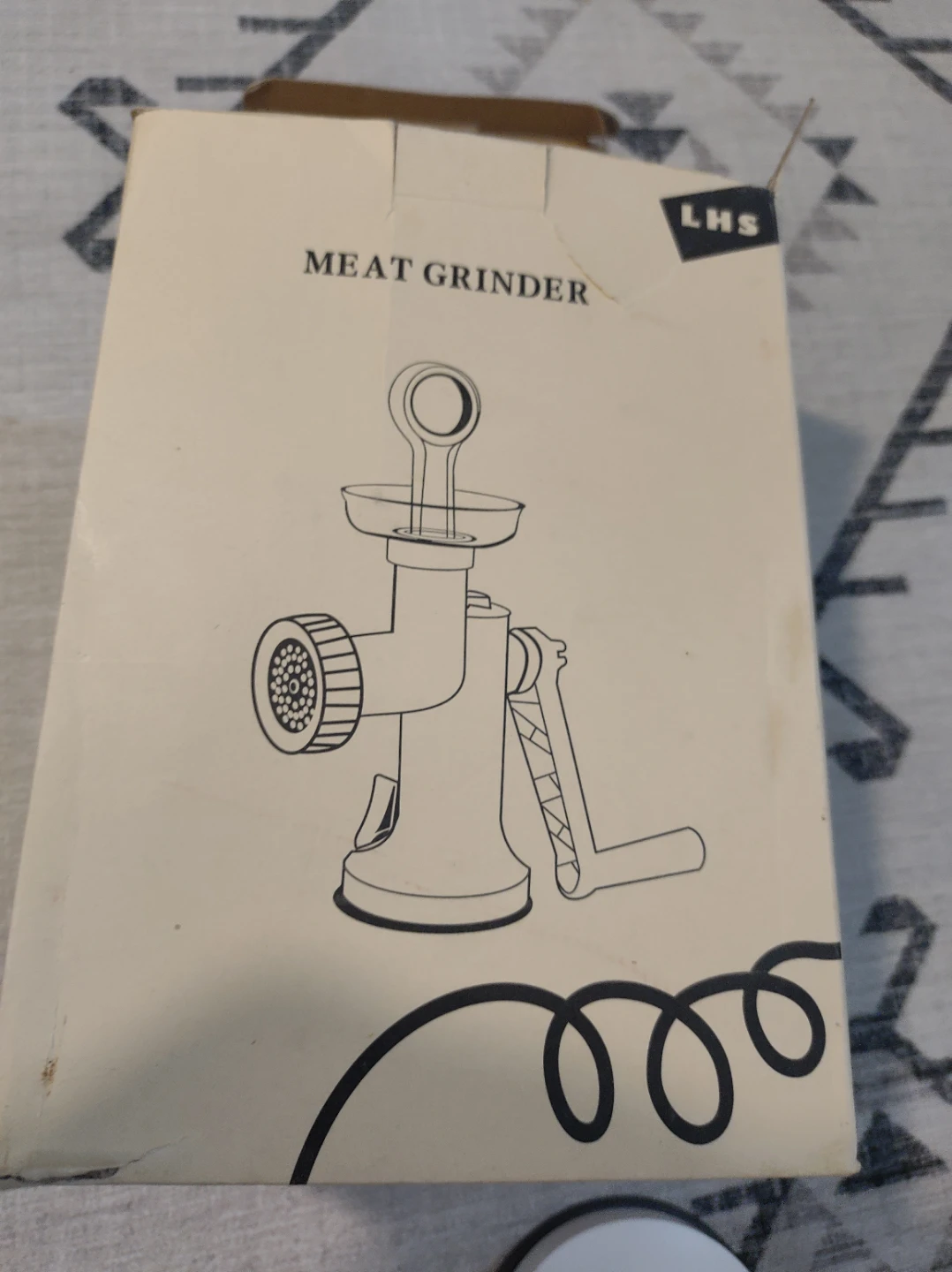 LHS Meat Grinder Manual - broken for parts - photo 2