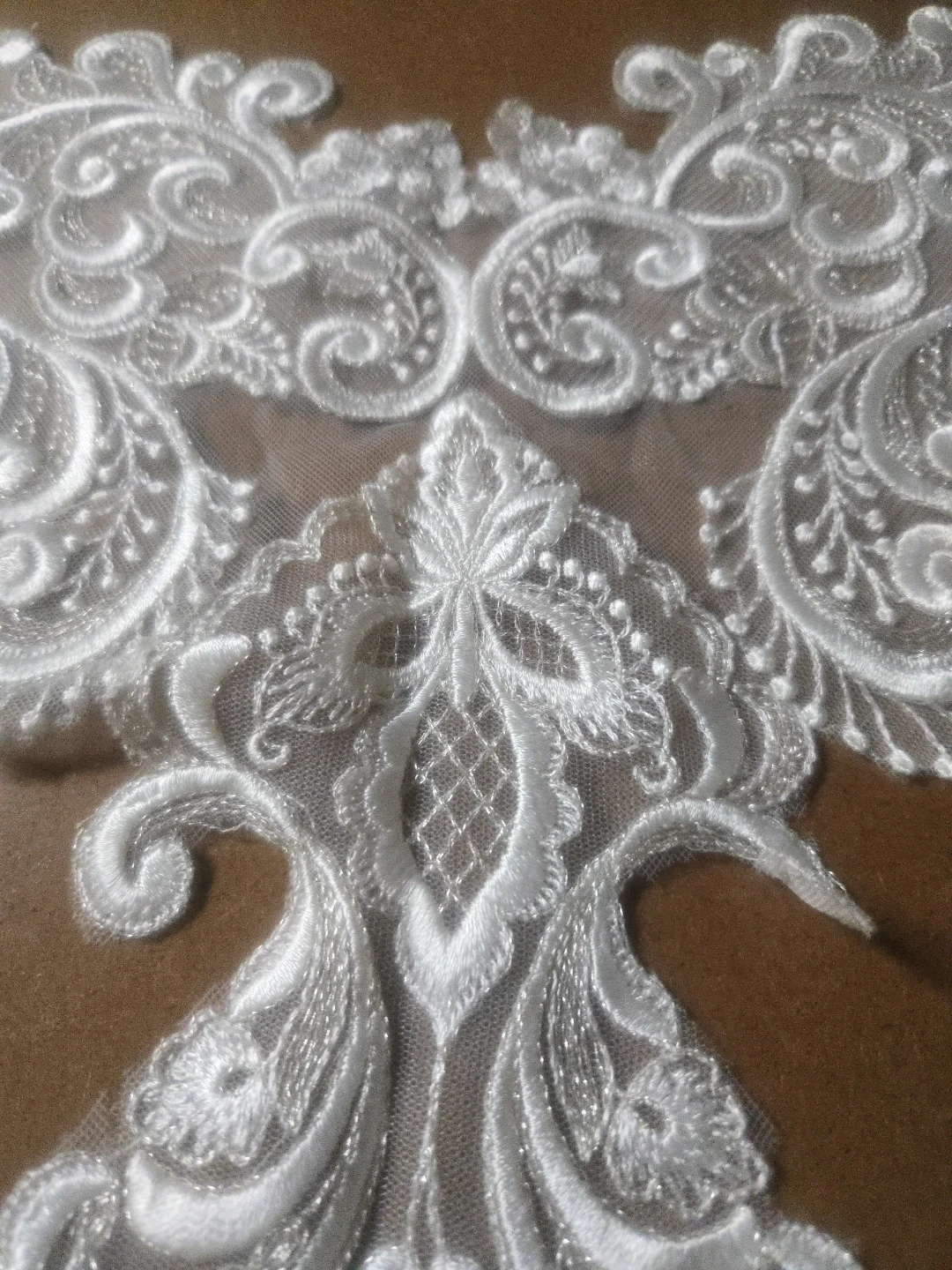 Assorted Ivory Lace Applique - photo 2