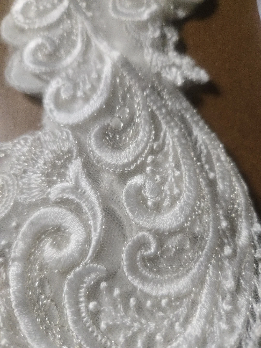 Assorted Ivory Lace Applique - photo 5