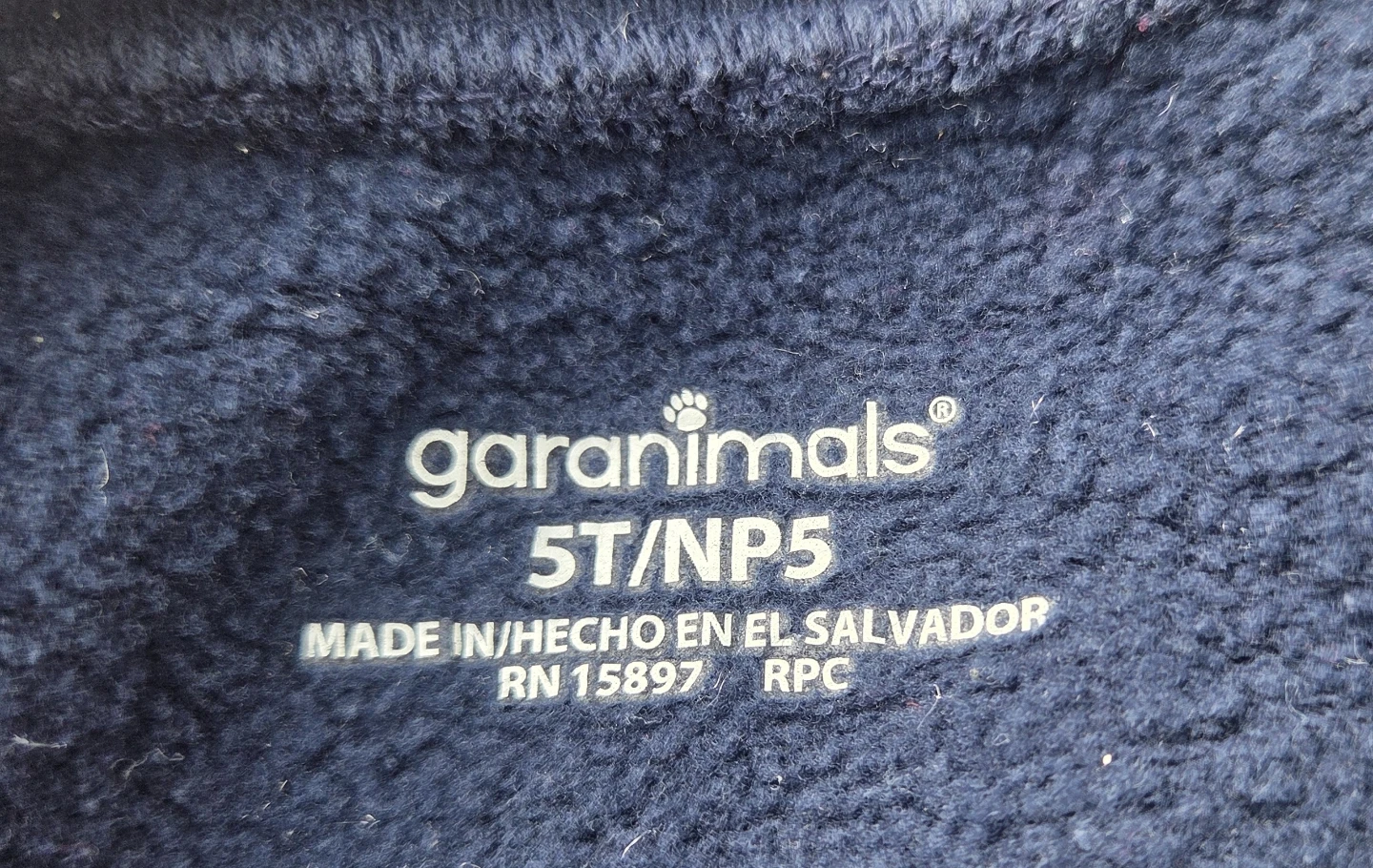 Garanimals Navy Blue Rainbow Star Sweatshirt Size 5T - photo 3