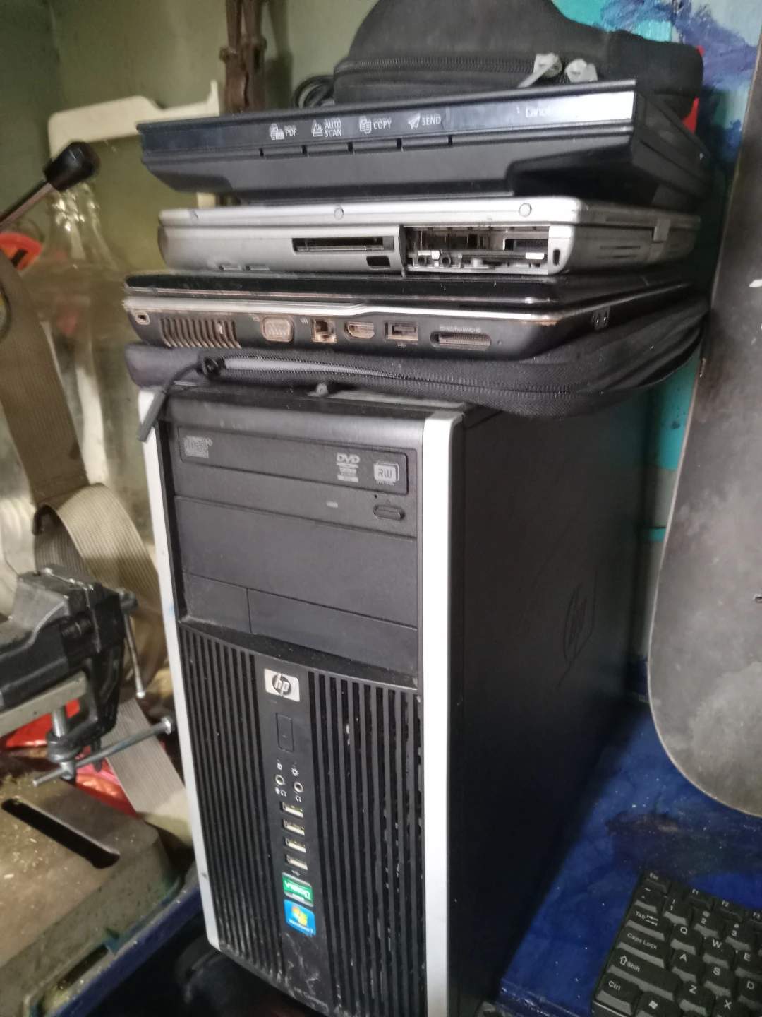 Milwaukee PACKOUT organizer with assorted hardware
