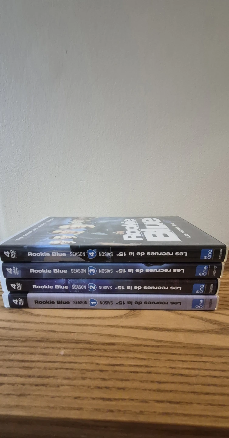 Rookie Blue Complete Seasons 1-4 DVD Set