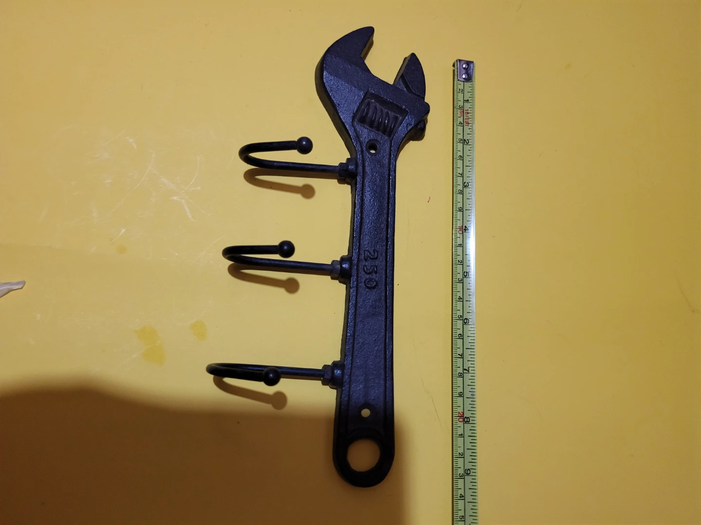 Wrench shaped wall hook - photo 3