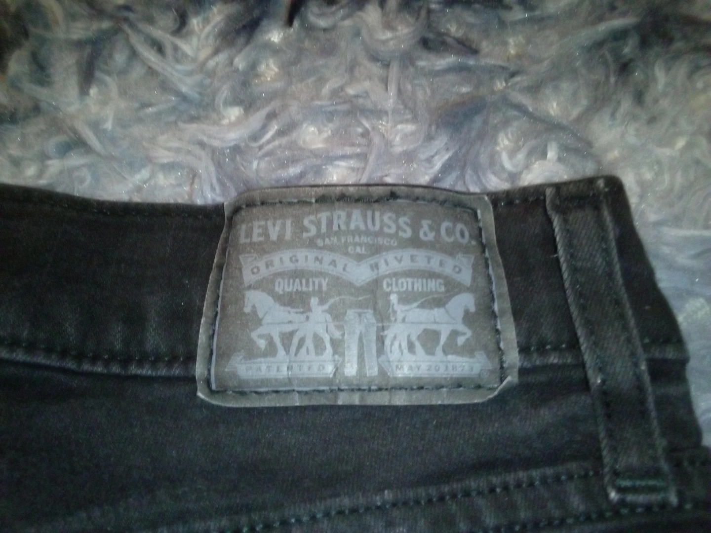 Levi's Black Denim Jeans - photo 4