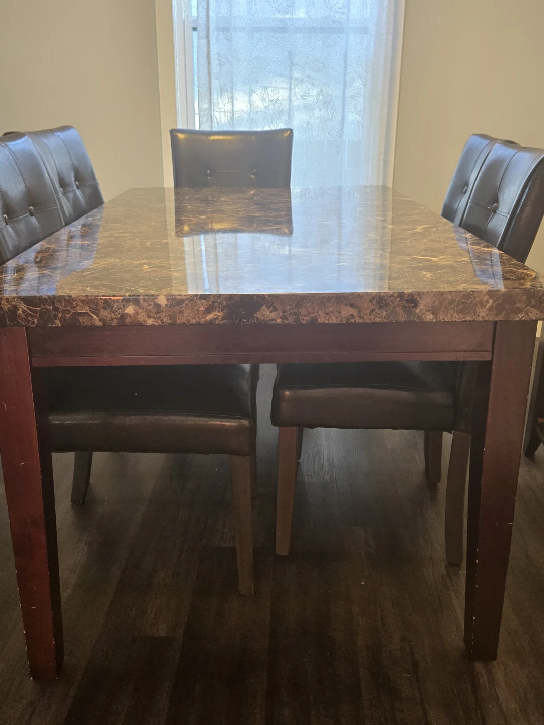 Dining Table with 5 Chairs - photo 3
