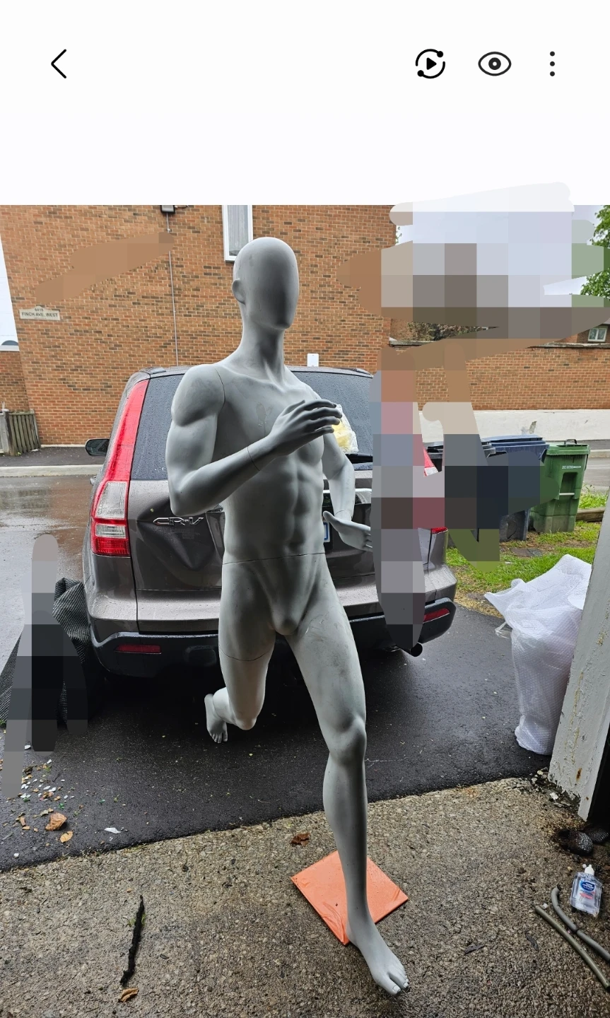 Male Mannequin - Running Pose