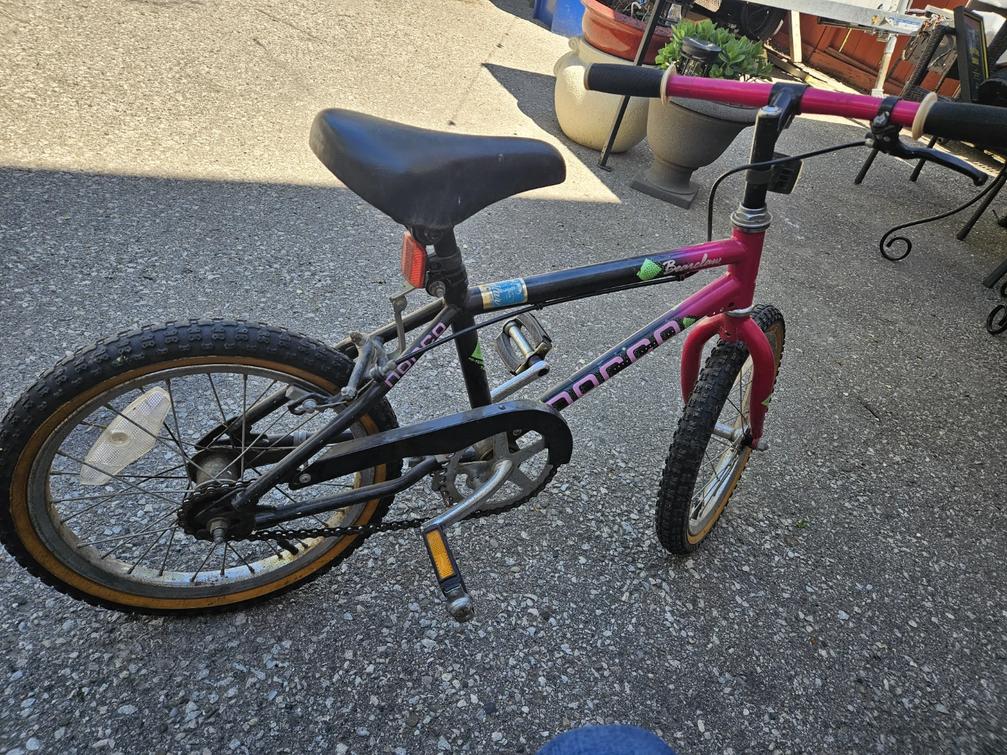 Mongoose Kids BMX Bike - Pink/Black - photo 4