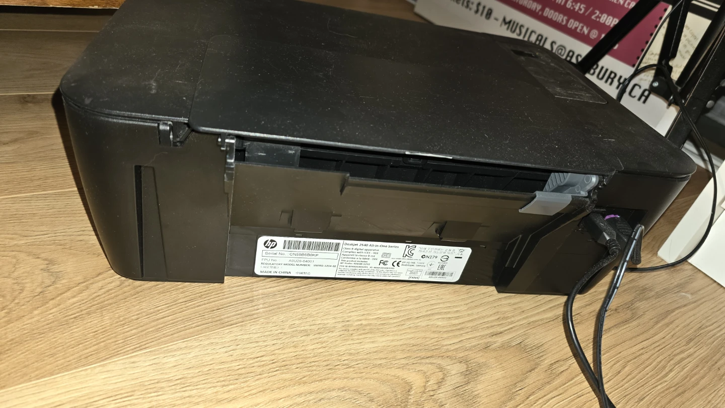 HP Deskjet 2545 Printer - photo 4