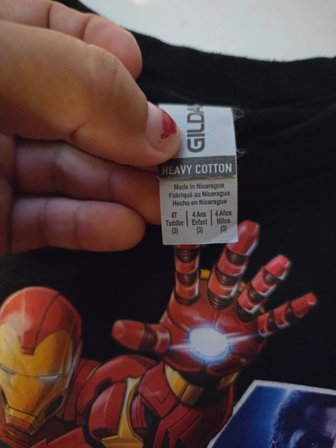 Gildan Kids Iron Man T-Shirt - photo 2
