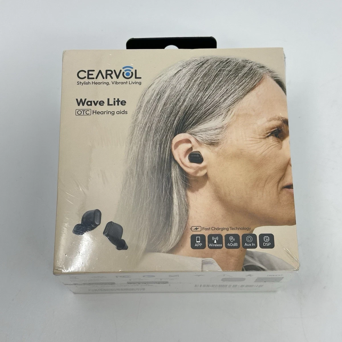 CEARVOL Wave Lite OTC Hearing Aids