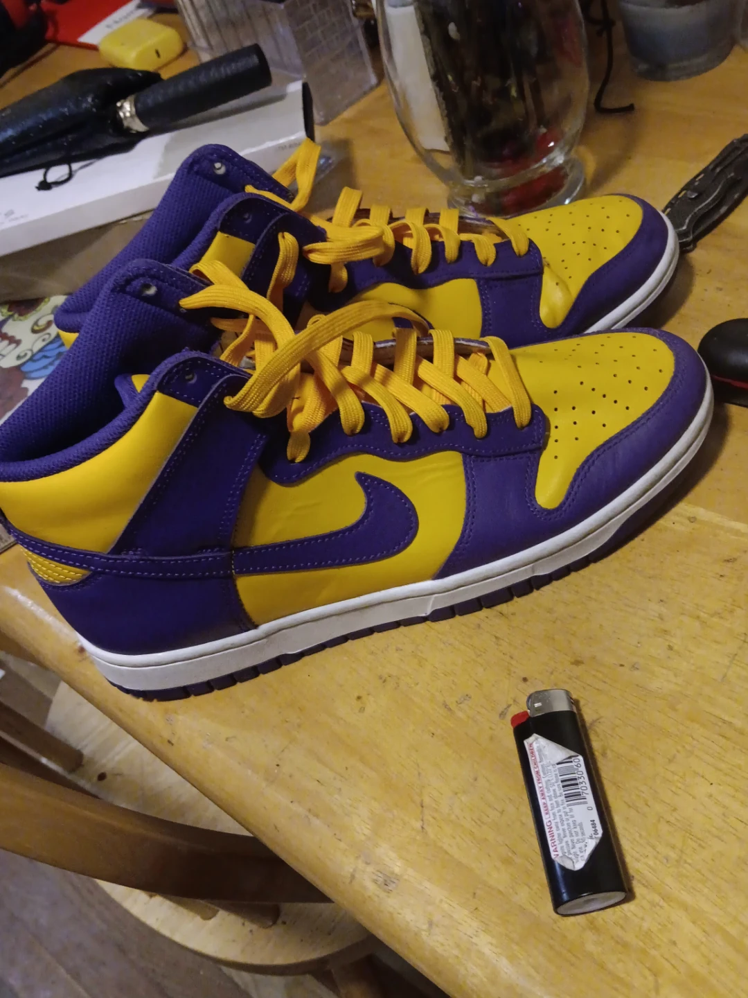 Nike Dunk High Top Sneakers
