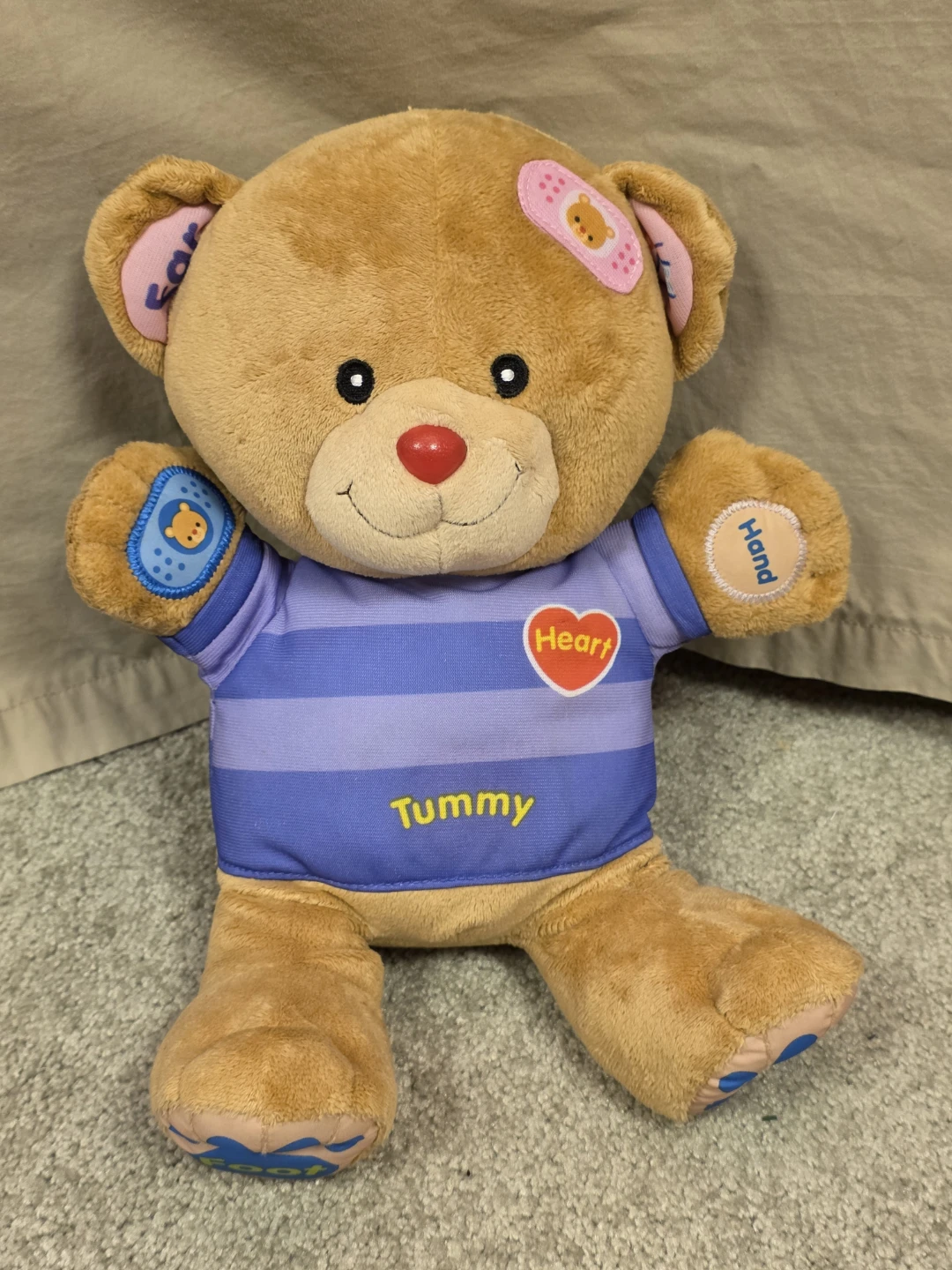 VTech "Tummy" Heart Bear Toy