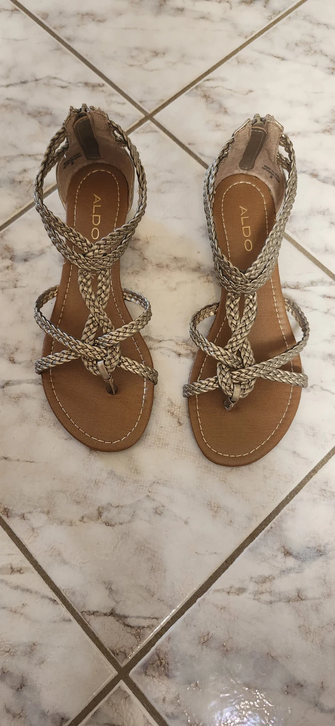 ALDO Women's Braided Wedge Sandals