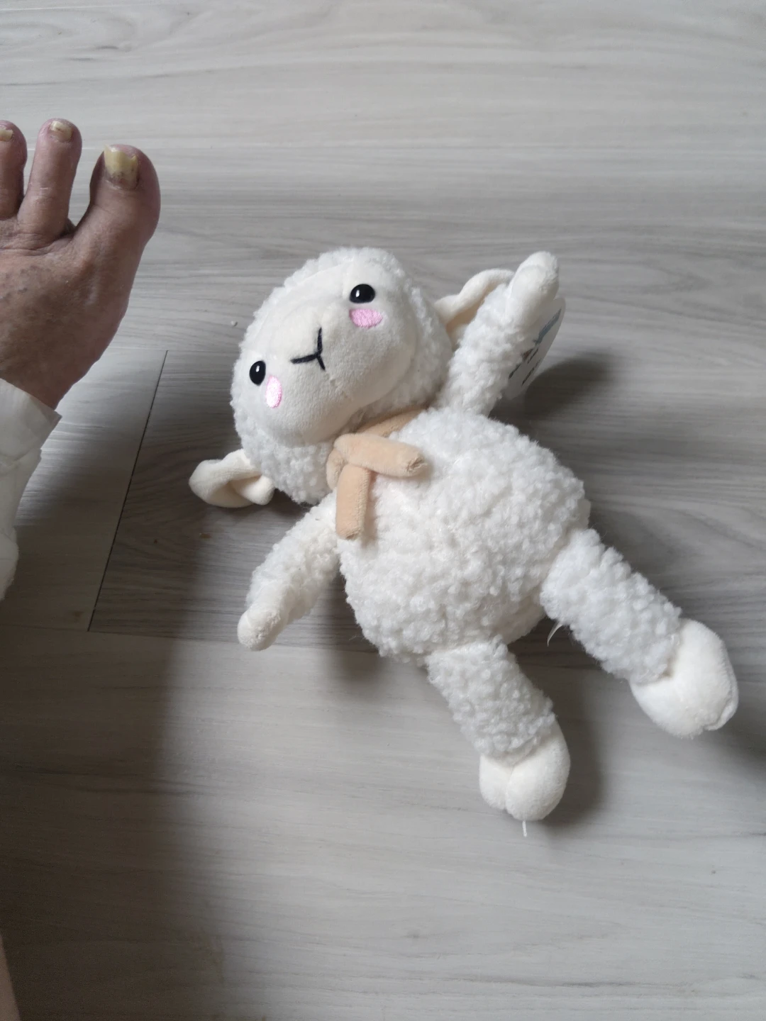 Plush Bunny and Sheep Stuffed Animals