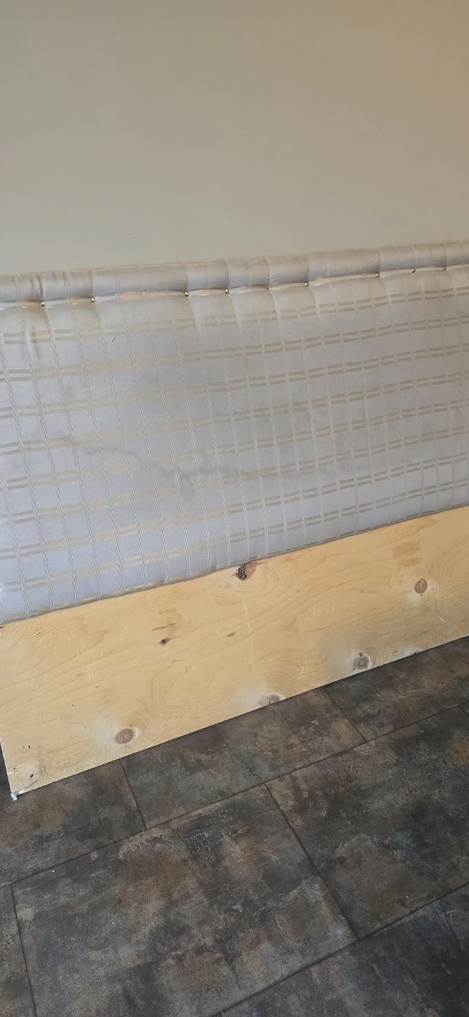 Tufted Upholstered Headboard with Wood Backing