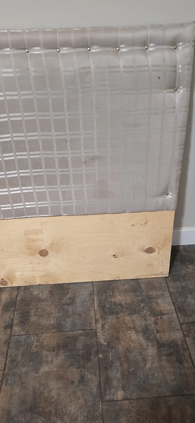 Tufted Upholstered Headboard with Wood Backing - photo 3