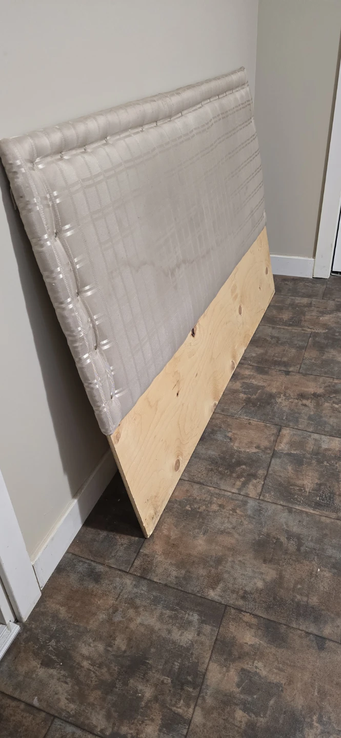 Tufted Upholstered Headboard with Wood Backing - photo 4