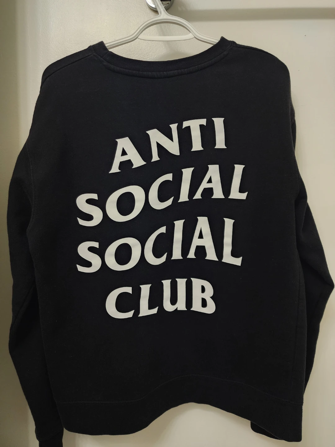 Anti Social Social Club Black Crewneck Sweatshirt - photo 3