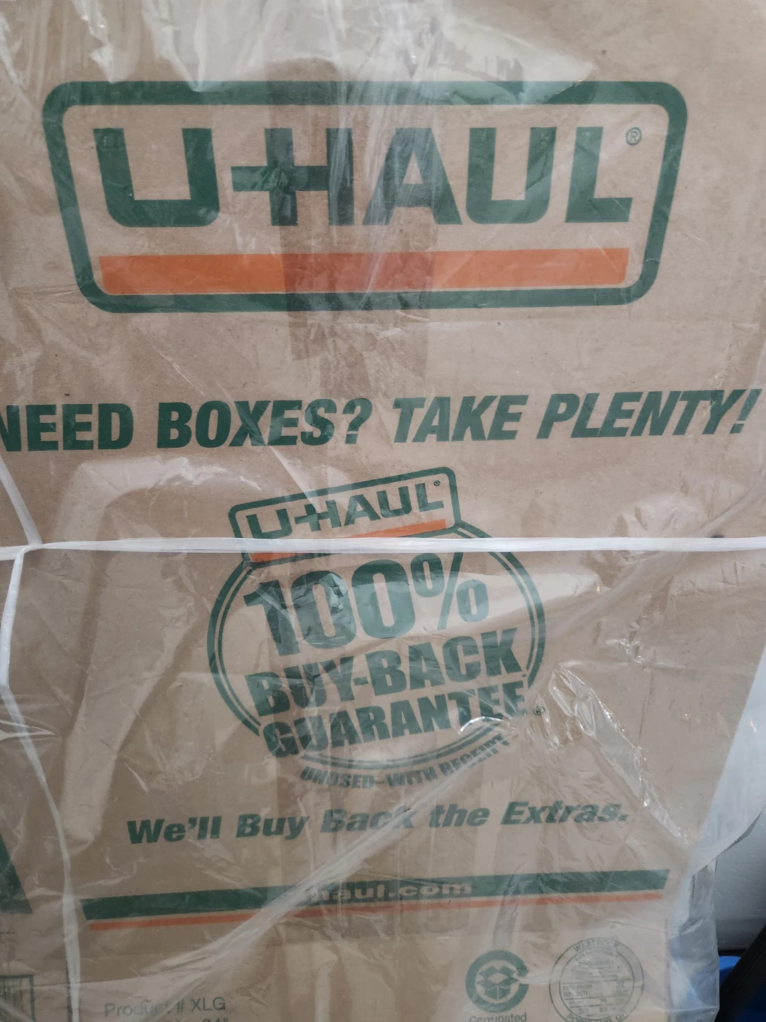 U-Haul Extra-Large Moving Boxes (Set of 5) - photo 3