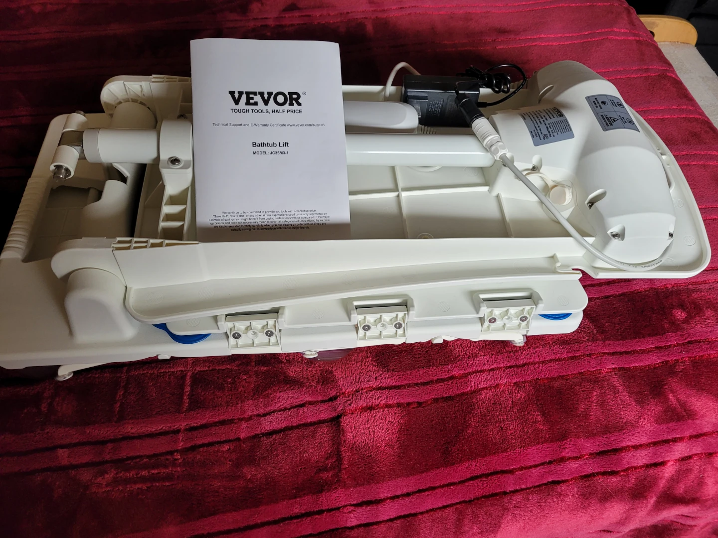 Vevor Bathtub Lift Model JC35M3-1 - photo 2