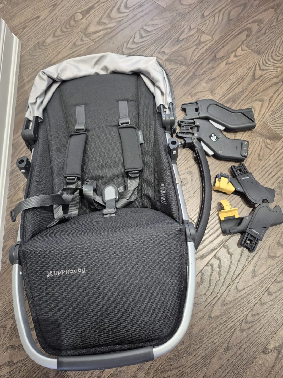 UPPAbaby Vista V2 Rumble Seat - Charcoal Mélange