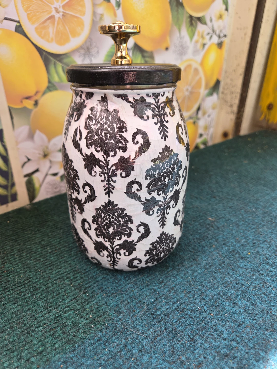 Decorative Jar with Lid - photo 2