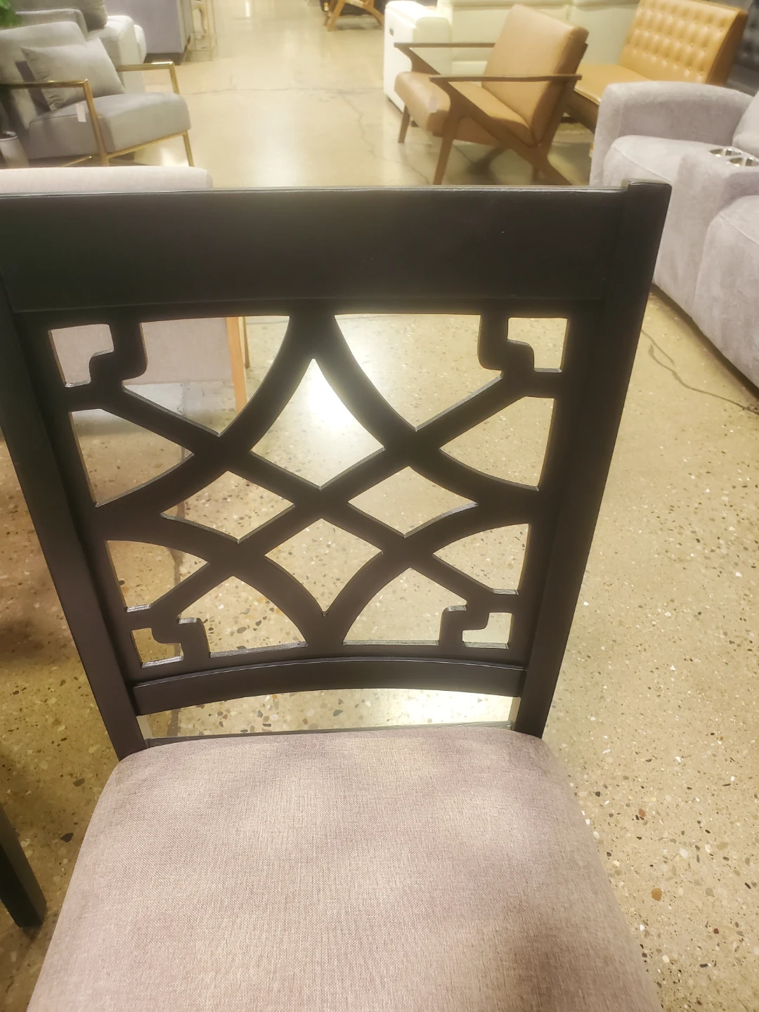 Black Counter Height Dining Set with 4 Chairs - photo 5