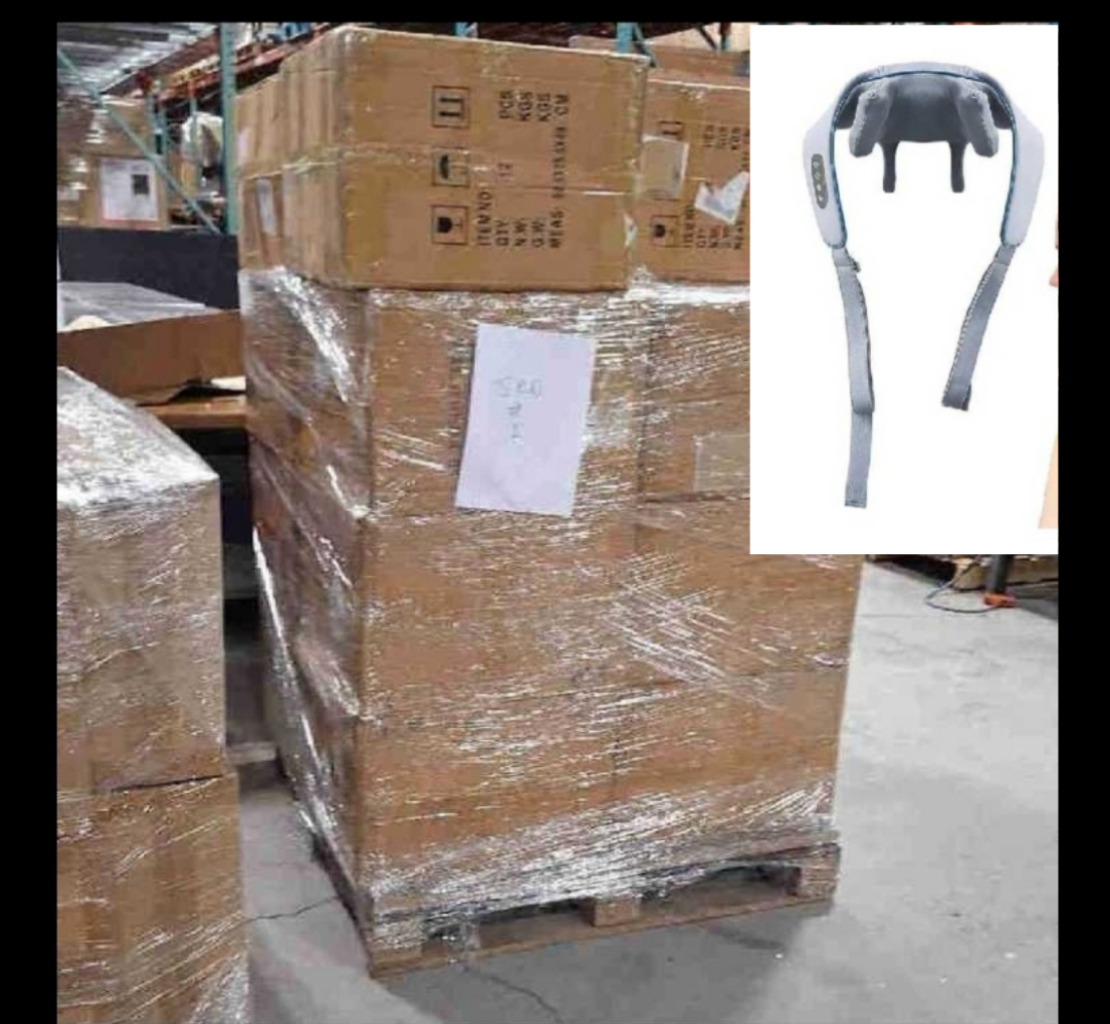 Grey Neck Massager