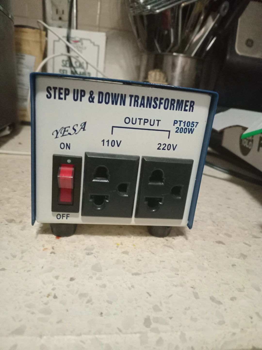 YESA PT1057 Step Up & Down Transformer 200W