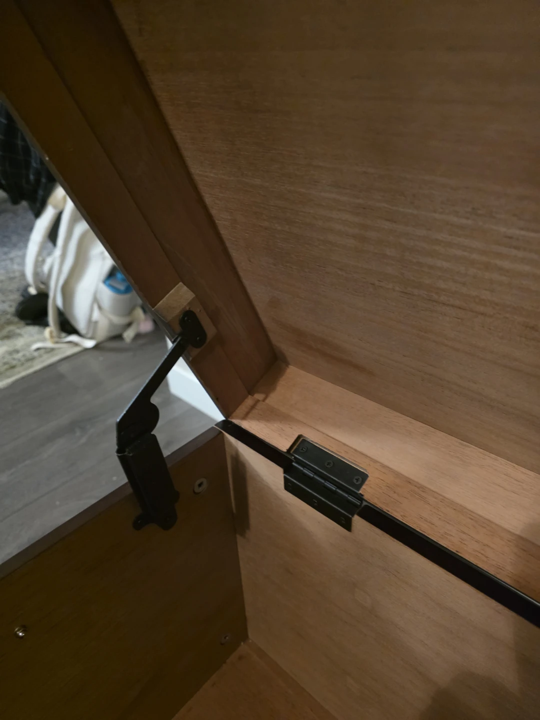 Wooden Storage Chest Trunk - photo 4