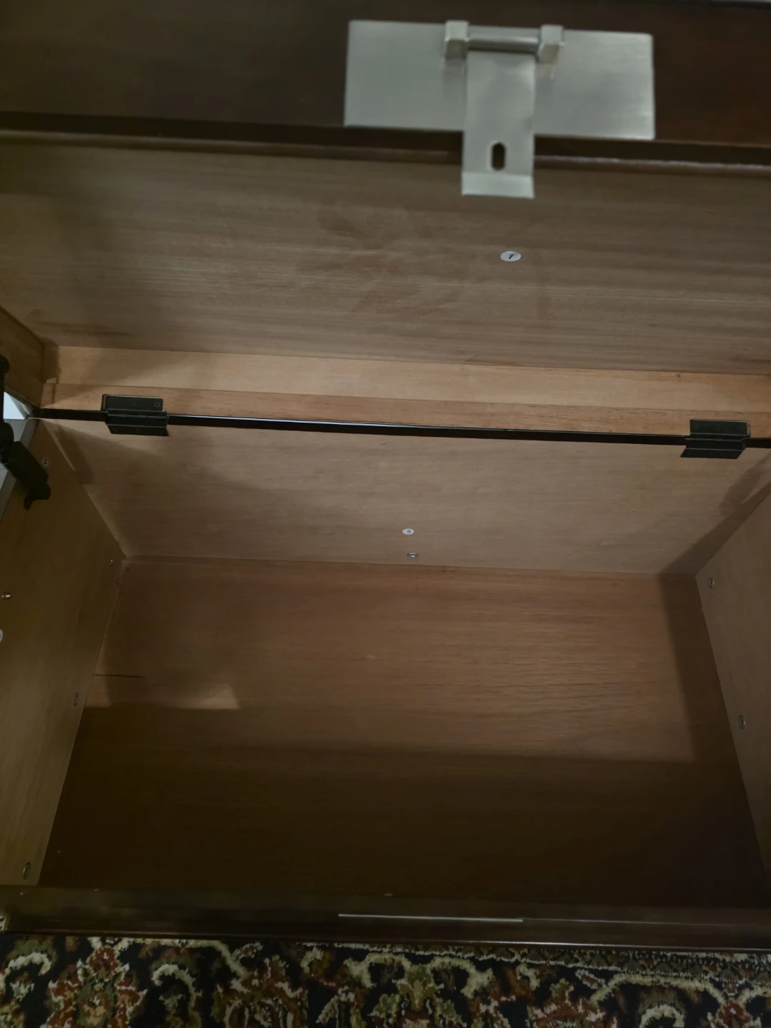 Wooden Storage Chest Trunk - photo 5