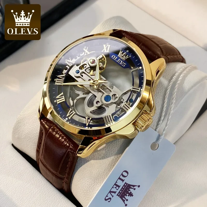 OLEVS Men's Automatic Skeleton Watch - photo 3