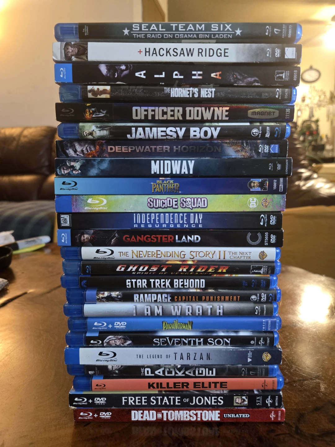 Blu-ray & DVD Movie Lot - Action, Sci-Fi, Drama