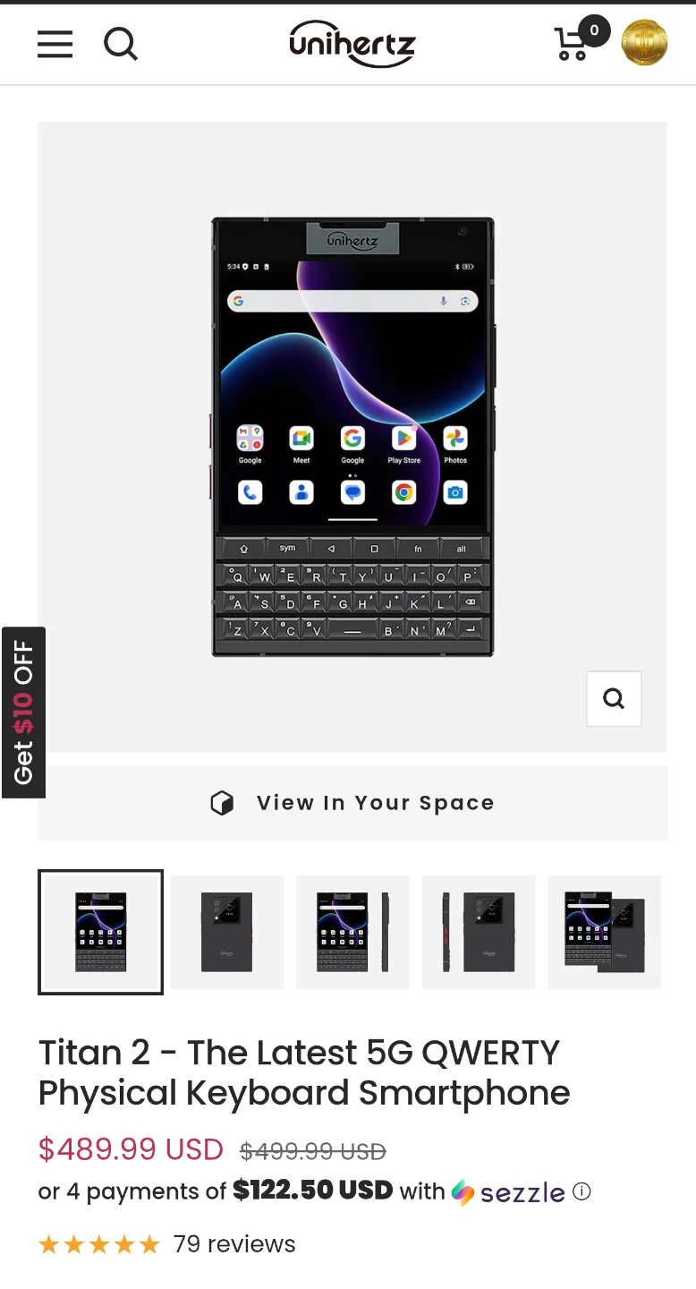 Unihertz Titan 2 Smartphone - photo 3