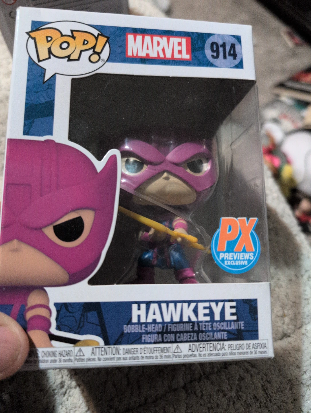 Funko Pop! Marvel Hawkeye #914 PX Previews Exclusive