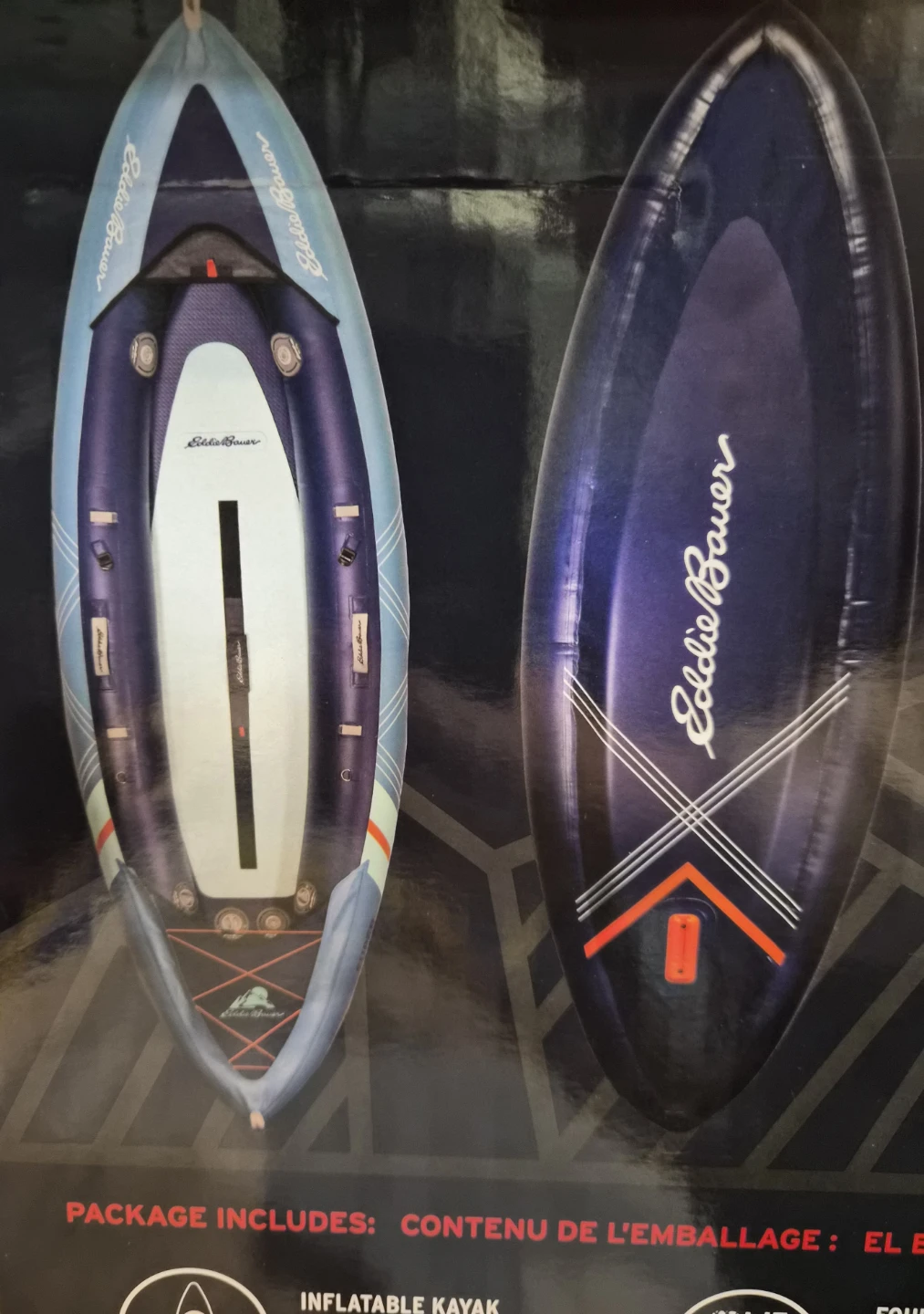 Eddie Bauer SUPER Inflatable Kayak - photo 2