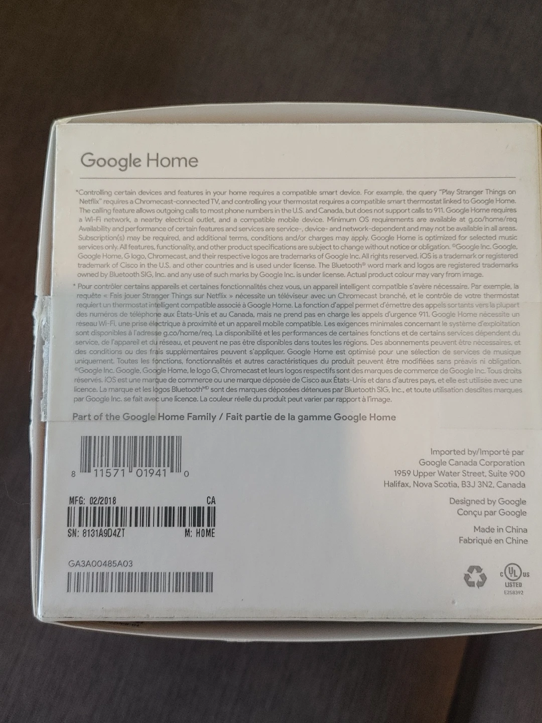 Google Home Smart Speaker NEW - photo 4