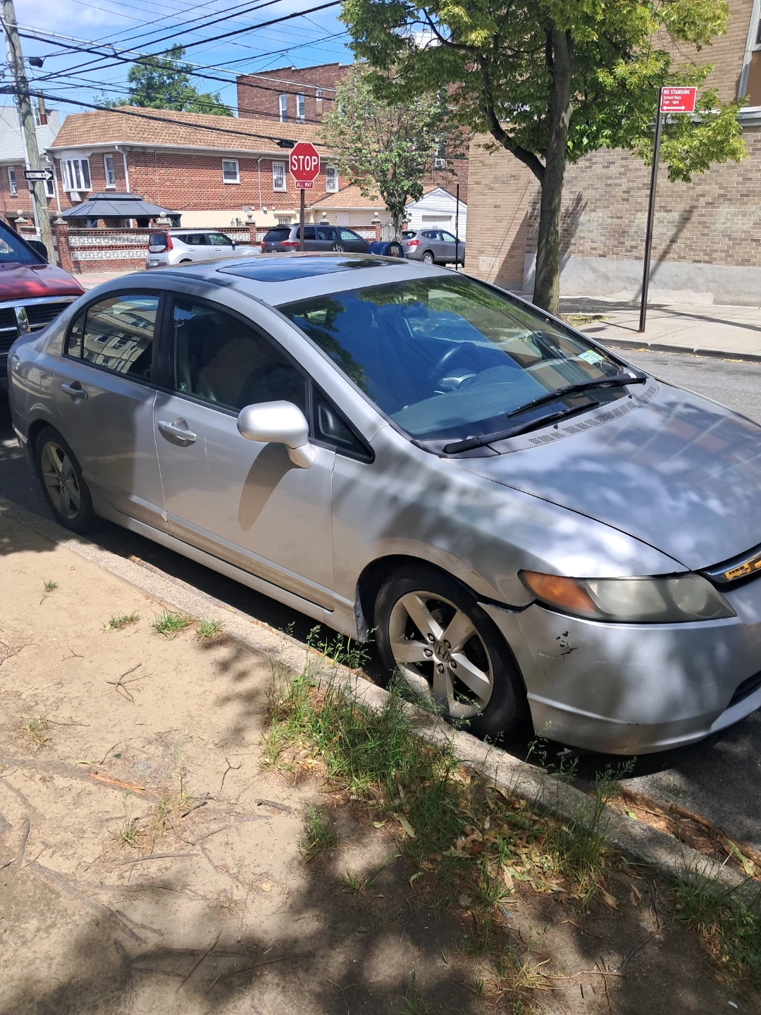 2008 Honda Civic Sedan Silver - photo 2