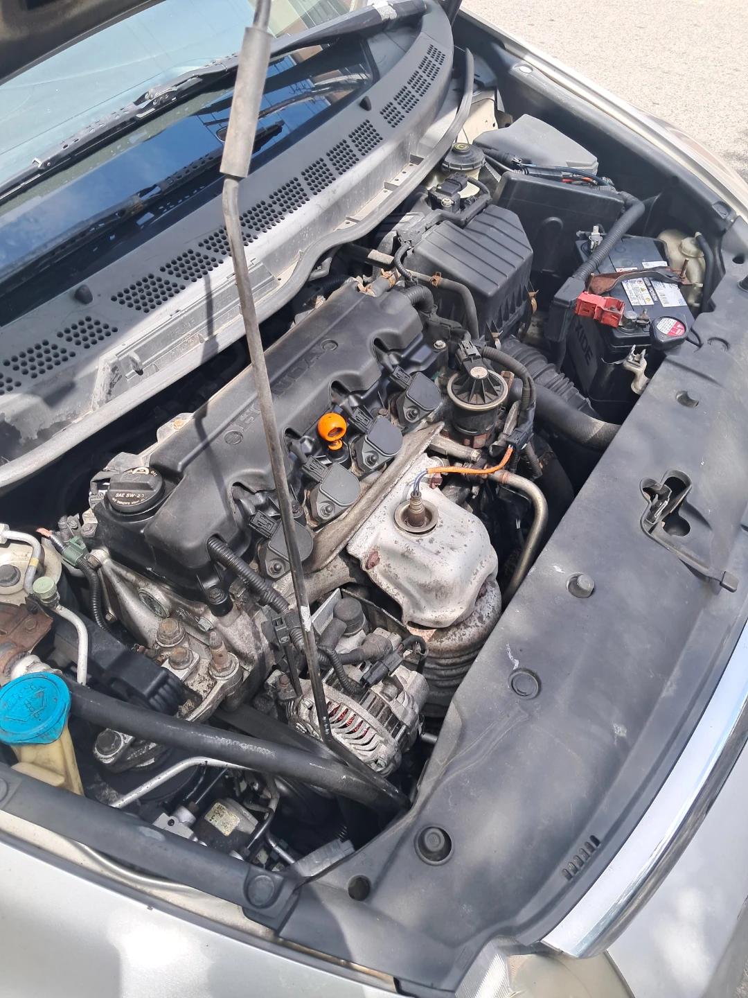 2008 Honda Civic Sedan Silver - photo 4